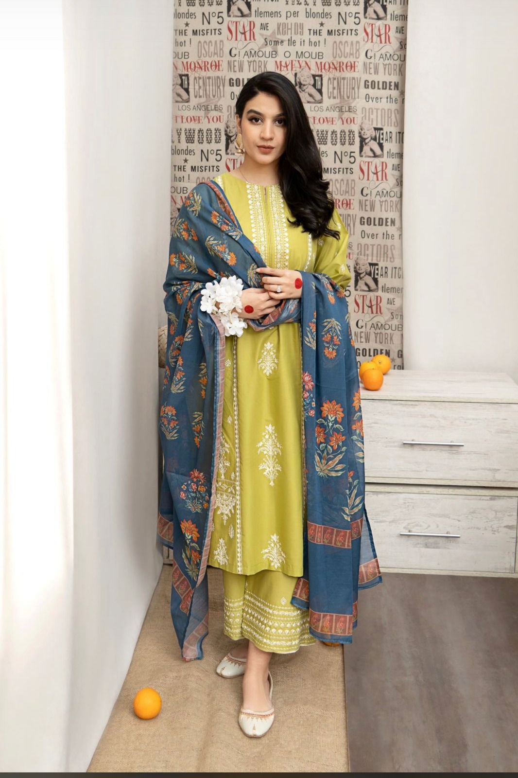 A SLING Best Quality PREMIUM LAWN- 3 Piece