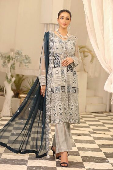 3 Piece Premium Lawn Luxury Collection by IMROZIA