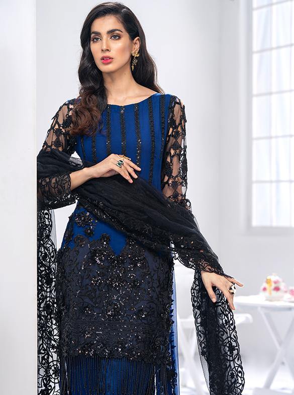 3 Piece Premium Lawn Collection by AKBAR ASLAM