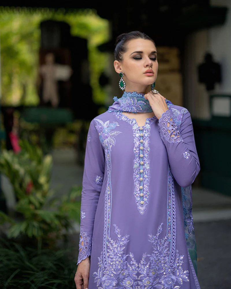 3Pcs Premium Embroidered LAWN Collection - Image 4