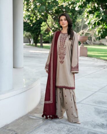 3 Piece Premium DHANAK By Baroque