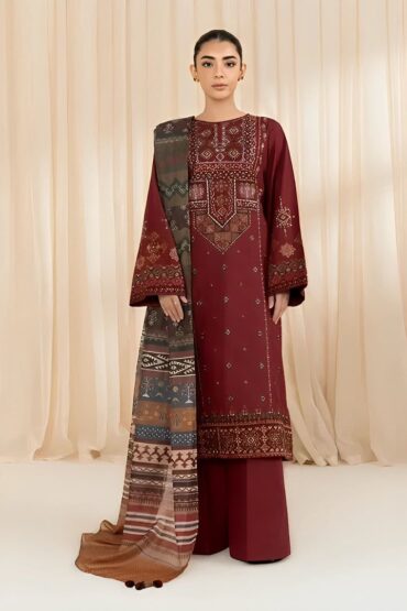 3 Piece Premium Dhanak Collection By SAPPHIRE
