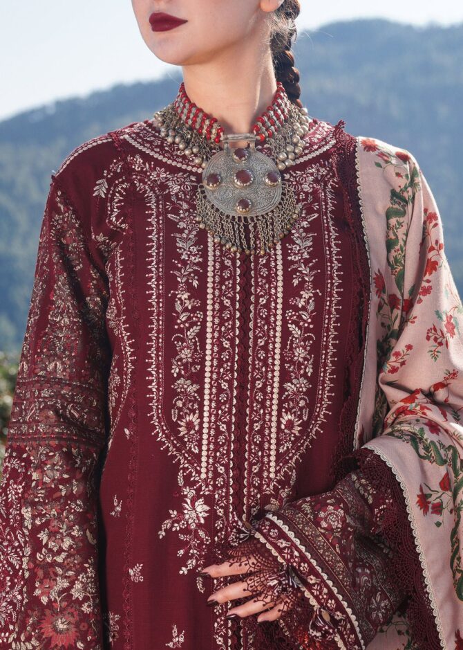 3 Piece Premium Dhanak Collection By HUSSAIN REHAN - Image 3