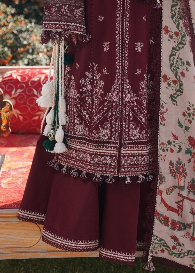 3 Piece Premium Dhanak Collection By HUSSAIN REHAN - Image 4