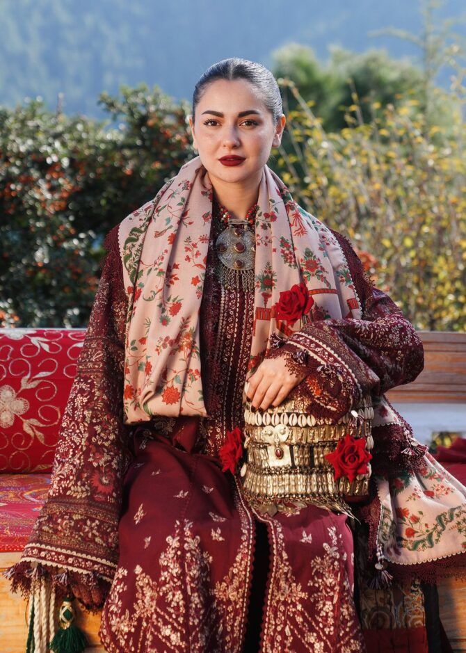 3 Piece Premium Dhanak Collection By HUSSAIN REHAN - Image 5