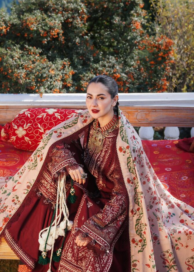 3 Piece Premium Dhanak Collection By HUSSAIN REHAN - Image 6