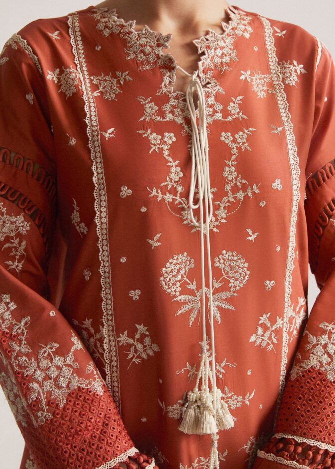 3 Piece Premium Dhanak Collection By HUSSAIN REHAN - Image 2