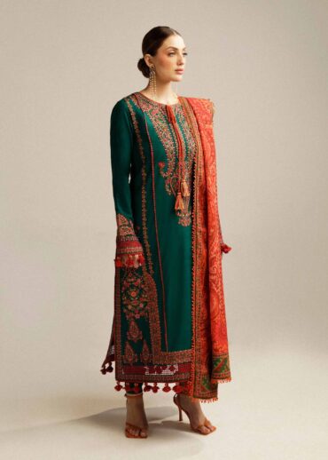 3Pieces Premium Dhanak Collection By HUSSAIN REHAR
