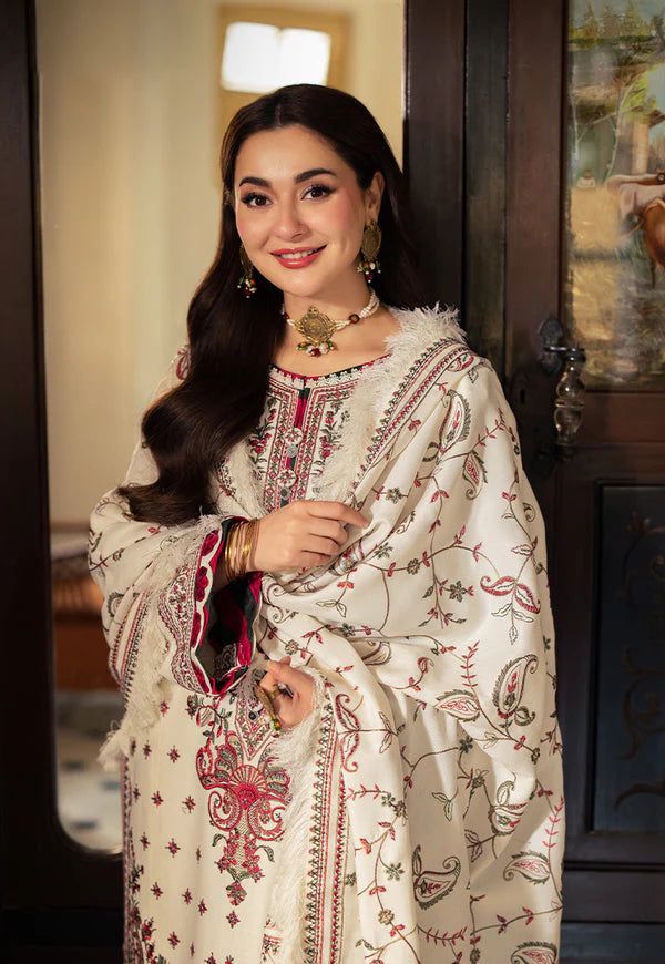 3Pieces Premium Dhanak Embroidered Collection - Image 3
