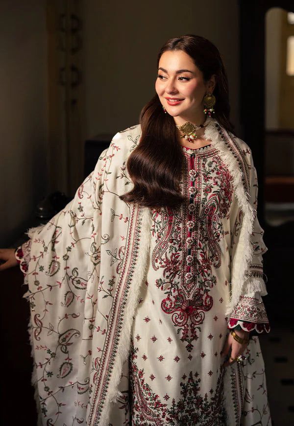 3Pieces Premium Dhanak Embroidered Collection - Image 4