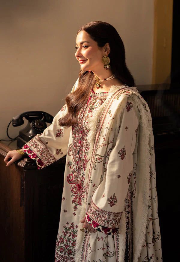 3Pieces Premium Dhanak Embroidered Collection - Image 7