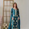 3Pcs Premium Embroidered LAWN Collection