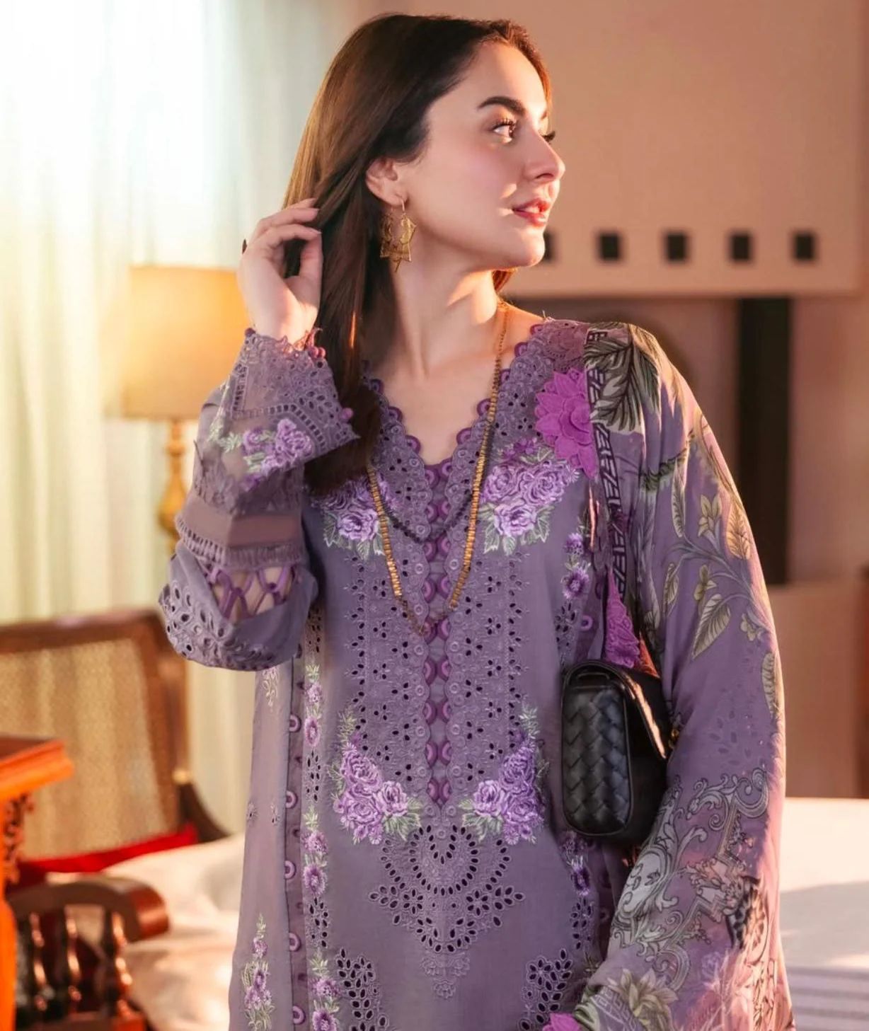3Pcs Premium Embroidered LAWN Collection - Image 2