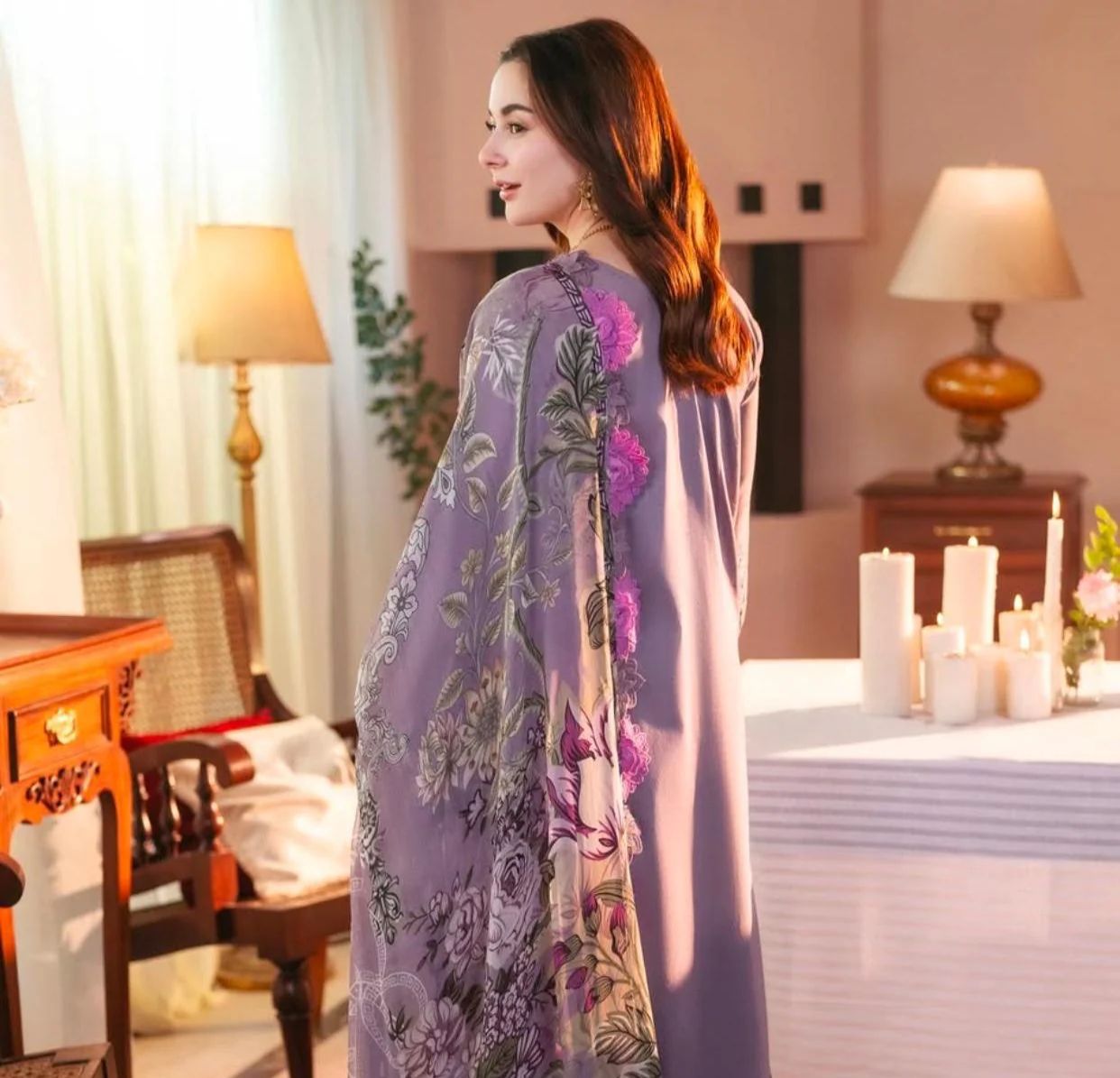 3Pcs Premium Embroidered LAWN Collection - Image 4