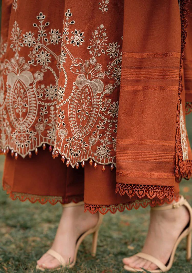 3Pcs Premium Embroidered LAWN Collection - Image 4