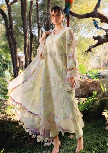 3 Piece Premium Embroidered Lawn Collection By MARIA.B