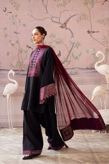 3 Piece Premium Embroidered Lawn Collection By VANYA