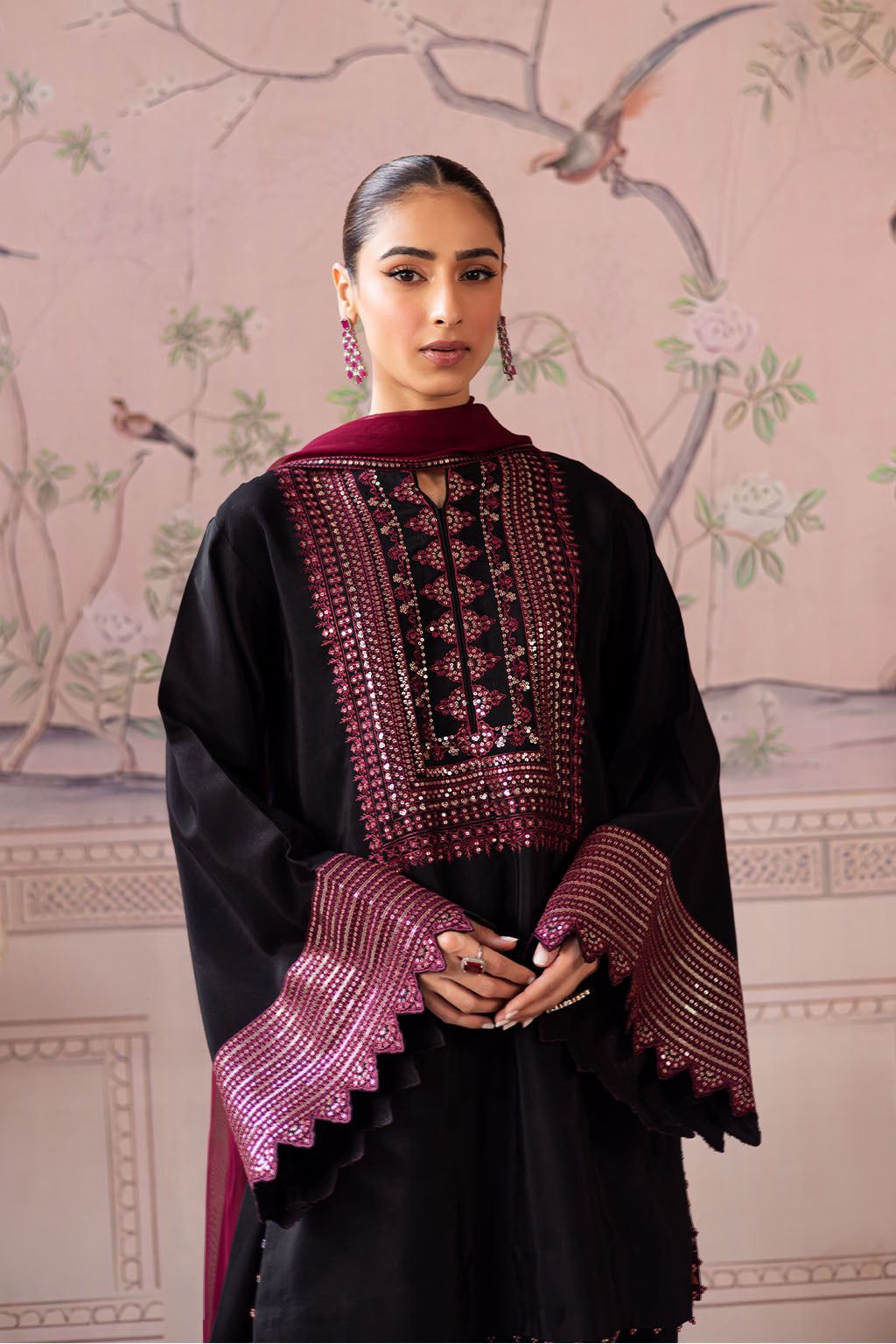 3 Piece Premium Embroidered Lawn Collection By VANYA - Image 2