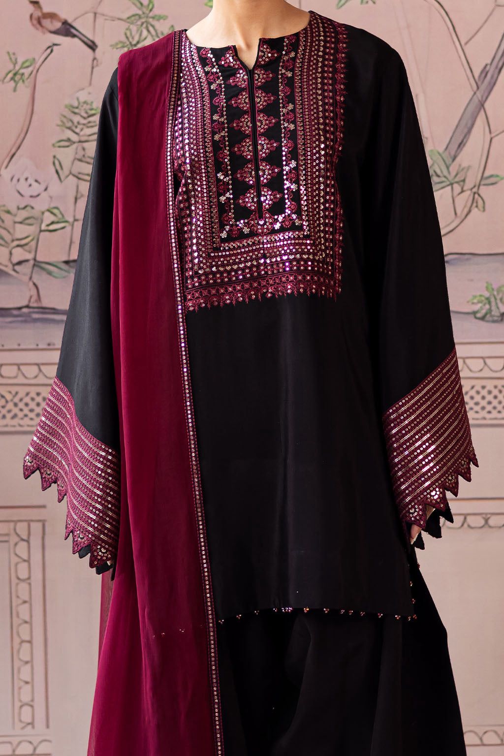 3 Piece Premium Embroidered Lawn Collection By VANYA - Image 4