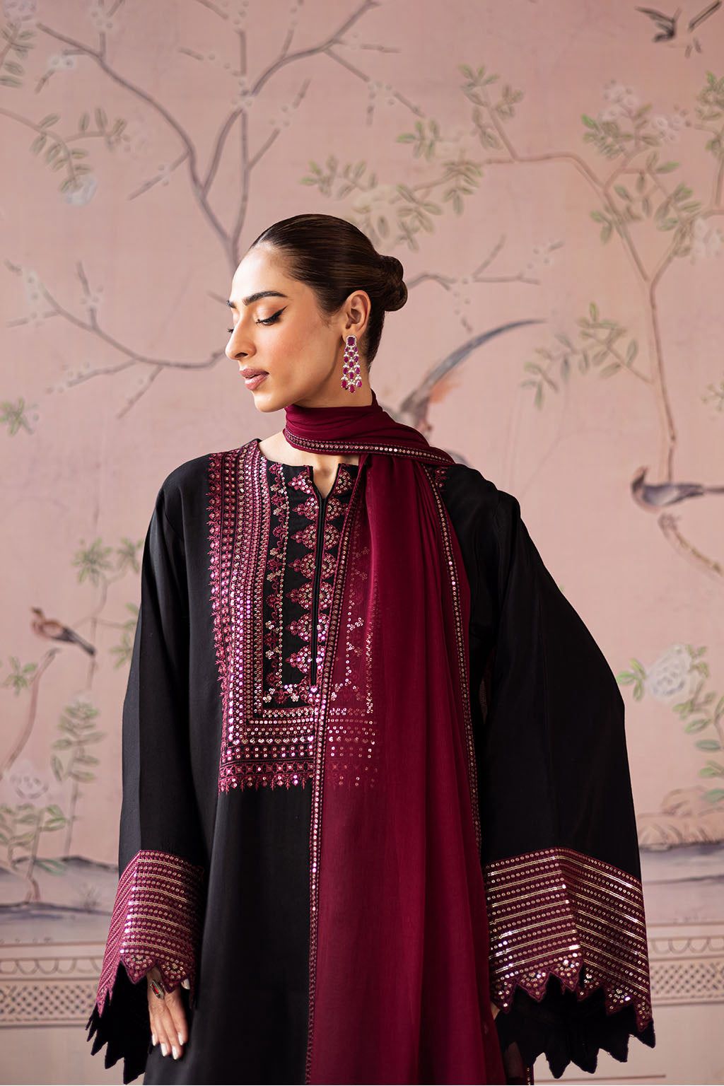 3 Piece Premium Embroidered Lawn Collection By VANYA - Image 6