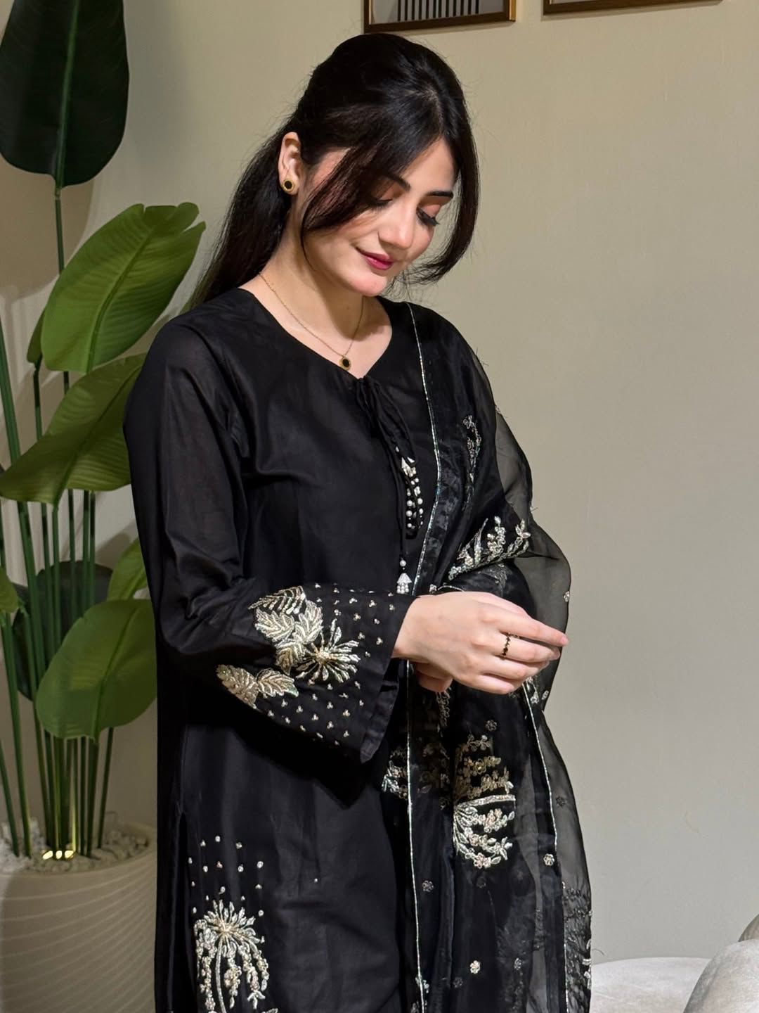 3 Piece Premium Embroidered Lawn Collection By DEEPAK PERWANA - Image 3