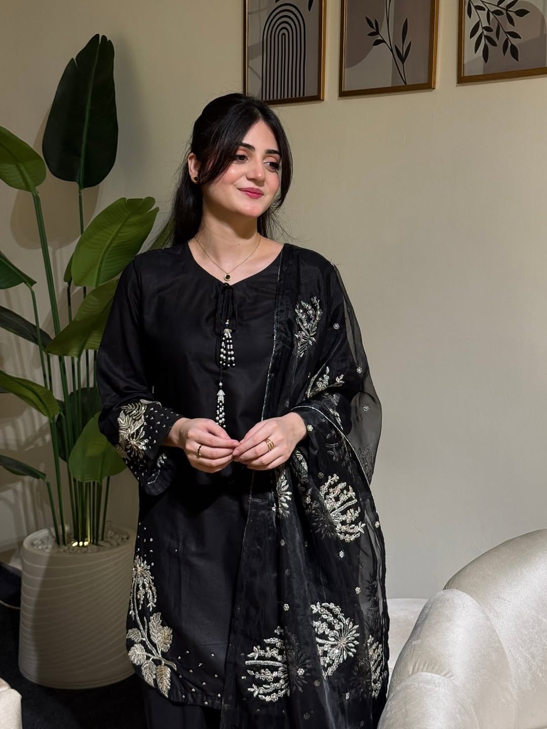 3 Piece Premium Embroidered Lawn Collection By DEEPAK PERWANA - Image 4