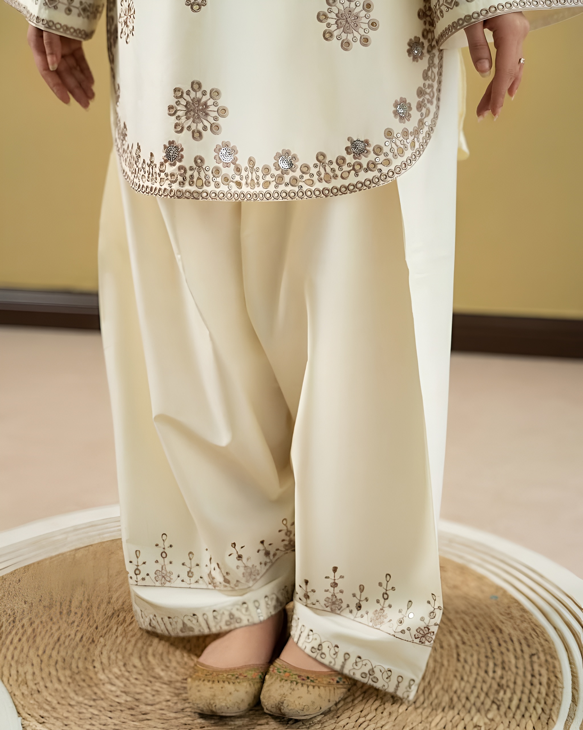 2 Piece Premium Embroidered Lawn Collection By URGE - Image 2