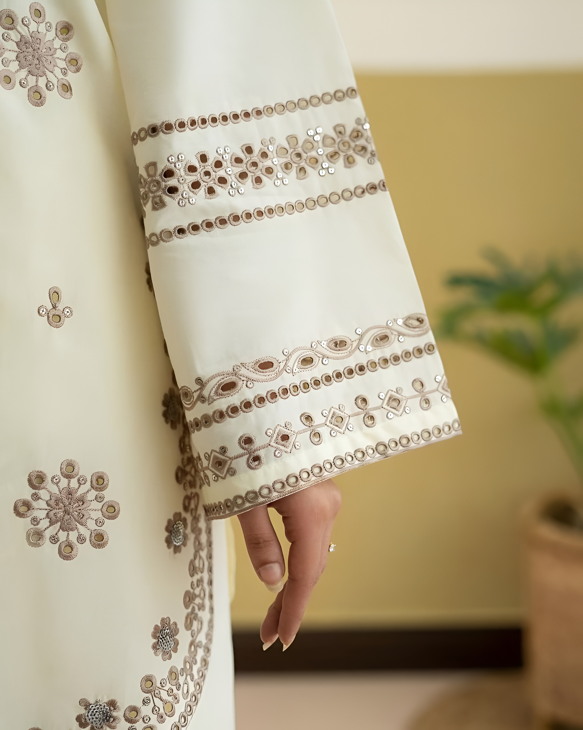 2 Piece Premium Embroidered Lawn Collection By URGE - Image 4