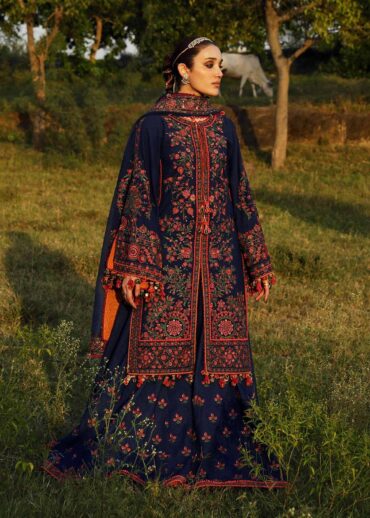 3 Piece Premium Embroidered Lawn Collection By HUSSAIN REHAR